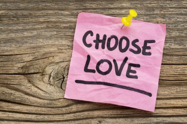 Kies liefde herinnering