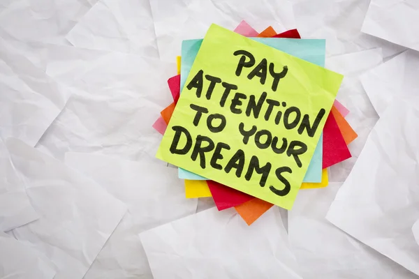 Pay attention to your dreams — Stock Photo, Image
