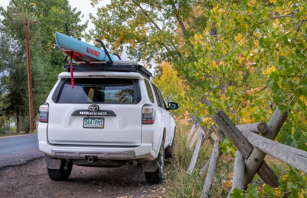 Fort Collins Estados Unidos Octubre 2021 Toyota 4Runner Suv 2016 — Foto de Stock