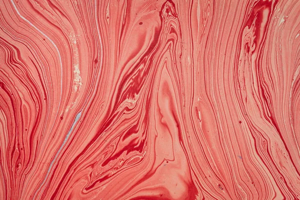 Papel Marmoreado Vermelho Feito Fibra Juta Reciclada Fundo Abstrato — Fotografia de Stock