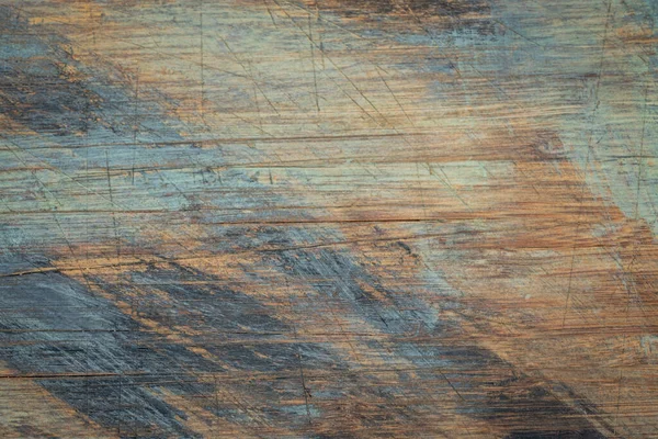 Rustic Scratched Cutting Board Grunge Painting — 图库照片