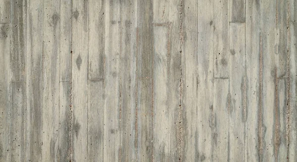 Texture Old Gray Grunge Concrete Wall Embedded Grain Pattern Wooden — Stock Photo, Image