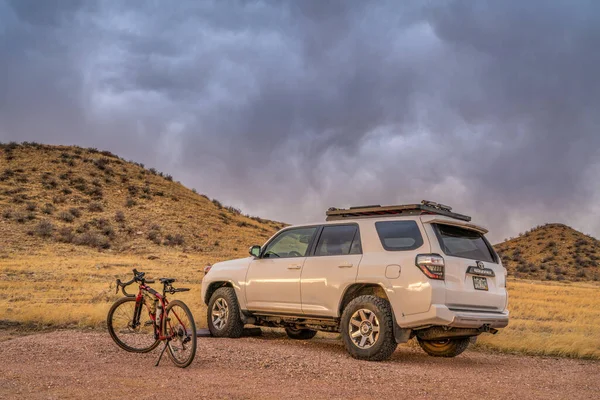 Форт Коллинз Сша Марта 2022 Года Toyota 4Runner Suv Checkpoint — стоковое фото