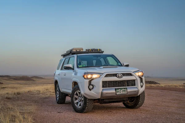 Fort Collins États Unis Avril 2022 Toyota 4Runner Suv Crépuscule — Photo