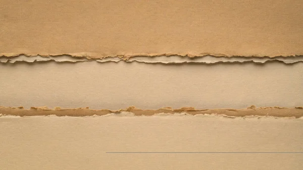 Paper Abstract Earth Tones Copy Space Sheets Handmade Paper Blank —  Fotos de Stock