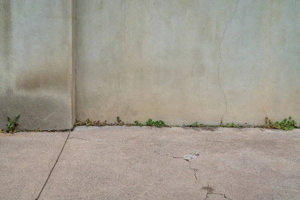 Urban Texture Background Old Gray Grunge Building Wall Concrete Pavement — Photo