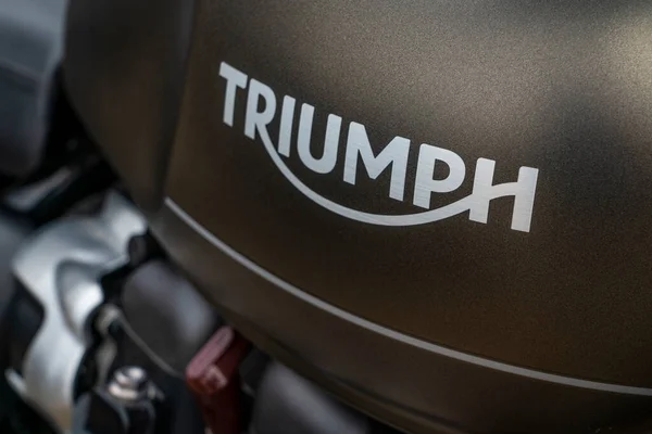 Loveland Usa August 2022 Detail Street Twin 900 Triumph Motorcycle — ストック写真