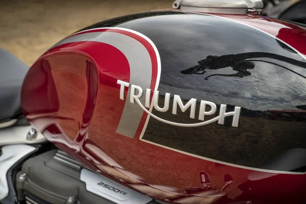 Loveland Usa August 2022 Detail Rocket 2500Cc Triumph Motorcycle Logo — 스톡 사진