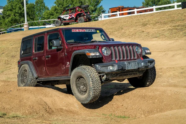 Loveland Usa August 2022 Jeep Wrangler Rubicon Model Training Drive — Stockfoto