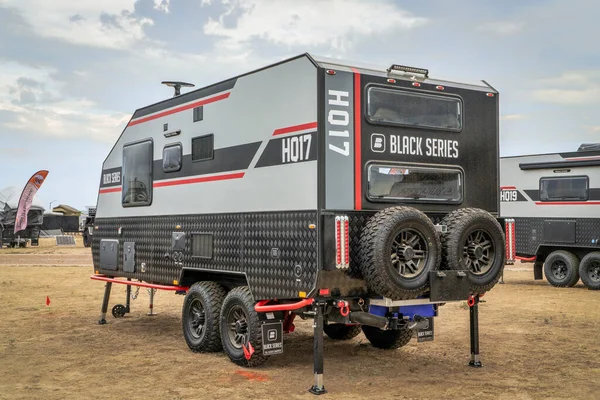 Loveland Usa Augusti 2022 Black Series Hq17 Tunga Terränggående Husvagn — Stockfoto