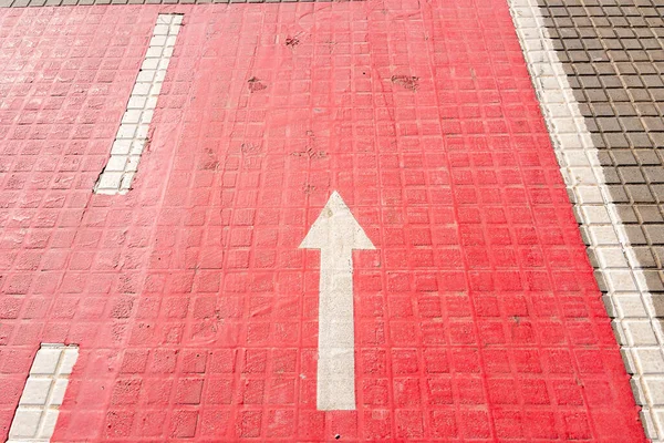 Carril Peatonal Una Ciudad — Foto de Stock