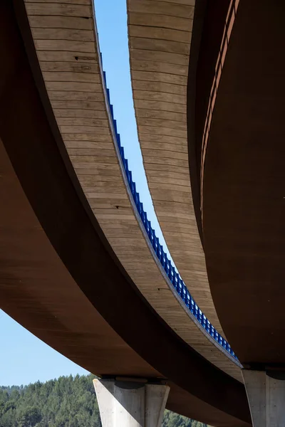 Detail Elevated Bridge Highway — Stock Photo, Image