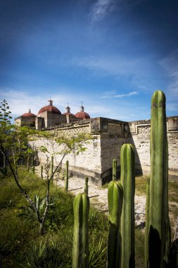 Meksika 'nın Oaxaca eyaletindeki Mitla Arkeolojik Alanı