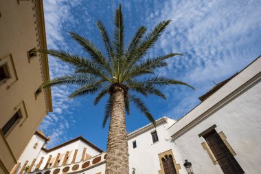 Katalonya 'nın Barcelona ili kıyısındaki tarihi Sitges arşivinin dış cephesi.