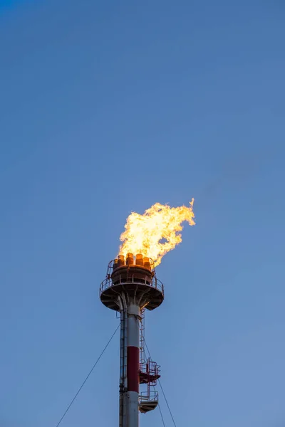 Petrochemical Industry Refinery Tarragona Spain — Stock Photo, Image