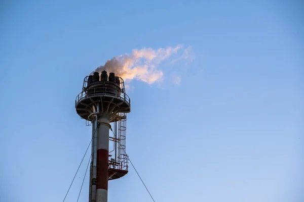 Petrochemical Industry Refinery Tarragona Spain — Stock Photo, Image