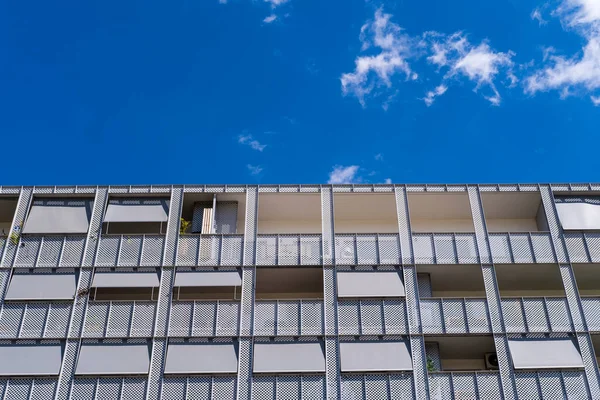 Neighborhood Modern Apartment Buildings Badalona Province Barcelona Spain — Stock Photo, Image