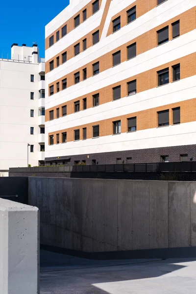 Barrio Modernos Edificios Apartamentos Badalona Provincia Barcelona España — Foto de Stock