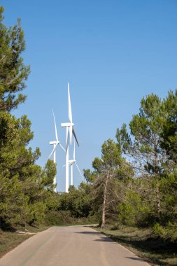İspanya 'da tarım alanında rüzgar gücü