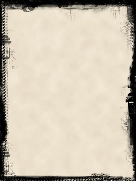 Grunge border and background — Stock Photo, Image