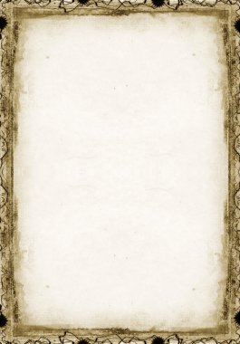 Grunge kenarlık ve arka plan