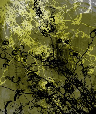 Grunge dokulu arka plan dijital - kolaj