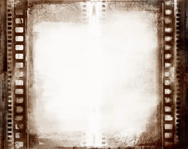 Grunge-Filmrahmen Stockfoto