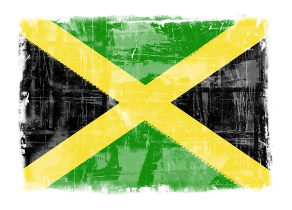 Bandeira de Jamaica — Fotografia de Stock