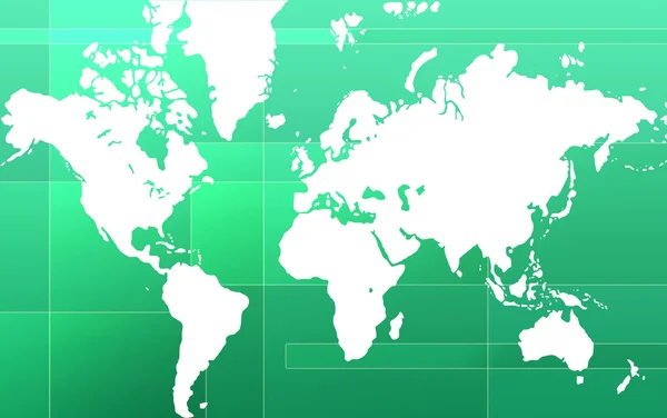 Mapa mundial — Foto de Stock