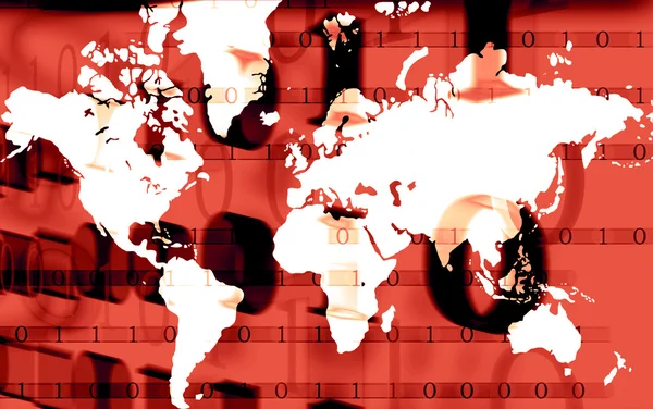 Mapa mundial — Foto de Stock