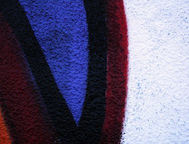 soyut bir grafiti duvar