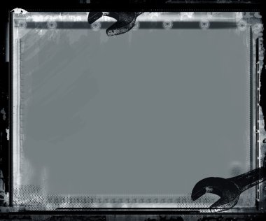 Grunge kenarlık ve arka plan