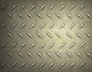 paslı metal plaka