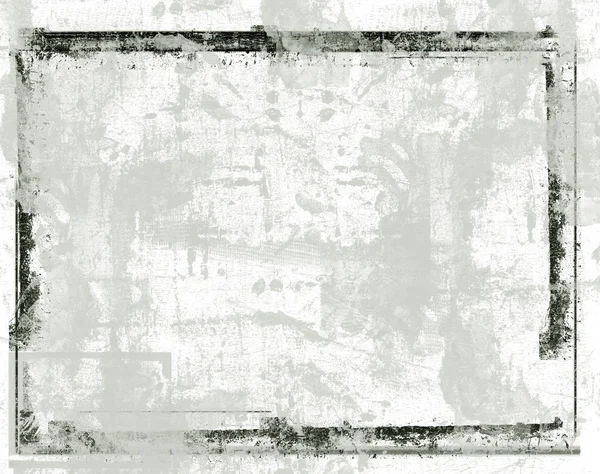 Grunge 边框和背景 — 图库照片