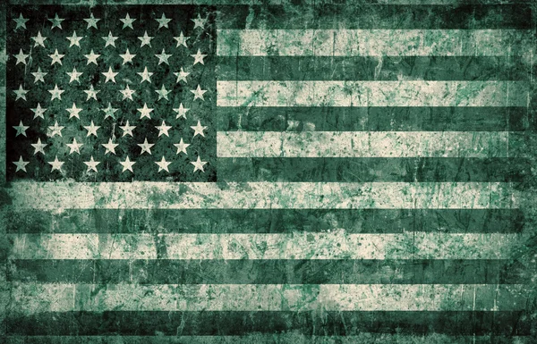 Bandera Grunge de USA — Foto de Stock