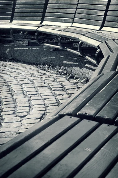 Park bench — Stock Photo, Image