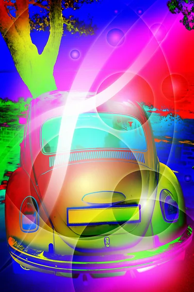 Colorful retro background — Stock Photo, Image
