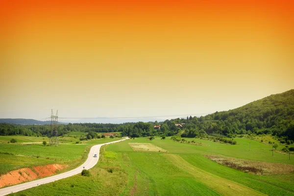 Ländliche Landschaft — Stockfoto