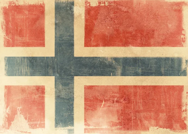 Bandeira da Noruega — Fotografia de Stock