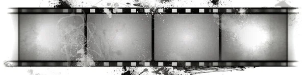 Marco de película grunge con espacio para texto o imagen — Foto de Stock