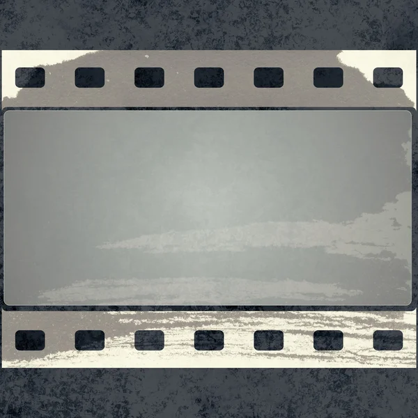 Grunge film frame with space for text or image — Stock Photo, Image