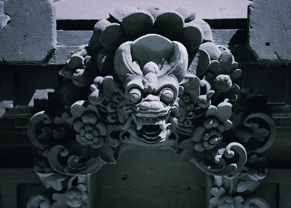 Balinese temple - God statue — Stock Photo, Image