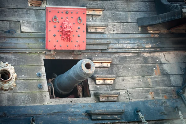 Vecchia nave pirata — Foto Stock