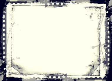 Grunge retro tarzı çerçeve projeleriniz için