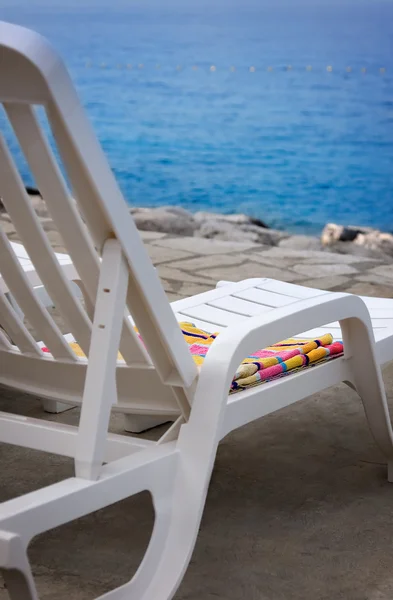 Beach chair — Stock Photo, Image