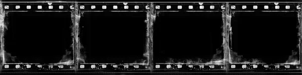 Moldura de filme Grunge com espaço para texto ou imagem — Fotografia de Stock