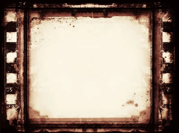 Grunge film frame with space for text or image — Stock Photo, Image