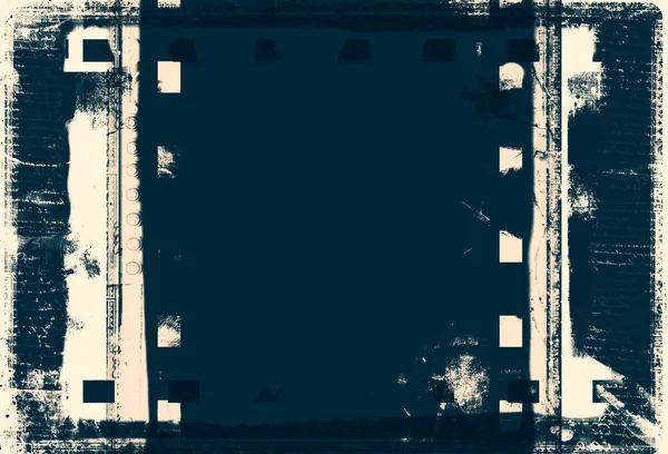 Grunge cadre de film avec espace pour le texte ou l'image — Photo