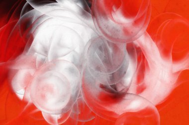 Grunge kolaj, suluboya stili