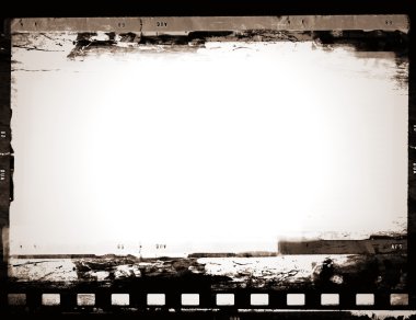 metin veya resim alanı olan Grunge çerçeve